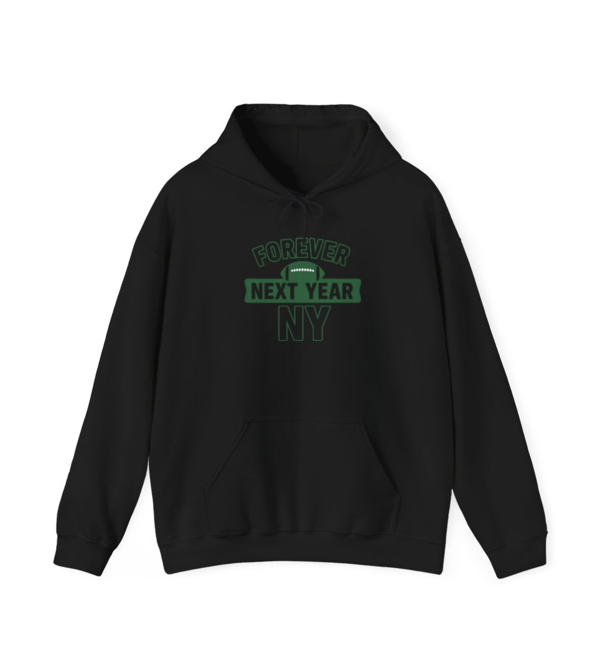 ForeverNextYearNY Hoodie Green and Black